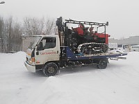 Эвакуатор специальной техники и грузовиков массой до 4 тонн